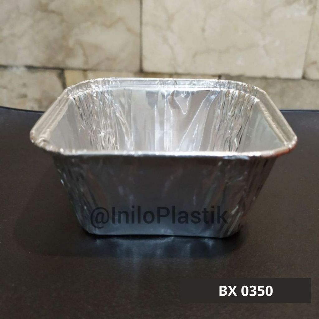 Alumunium Foil Tray BX-0350 / Aluminium BX 0350 tanpa tutup