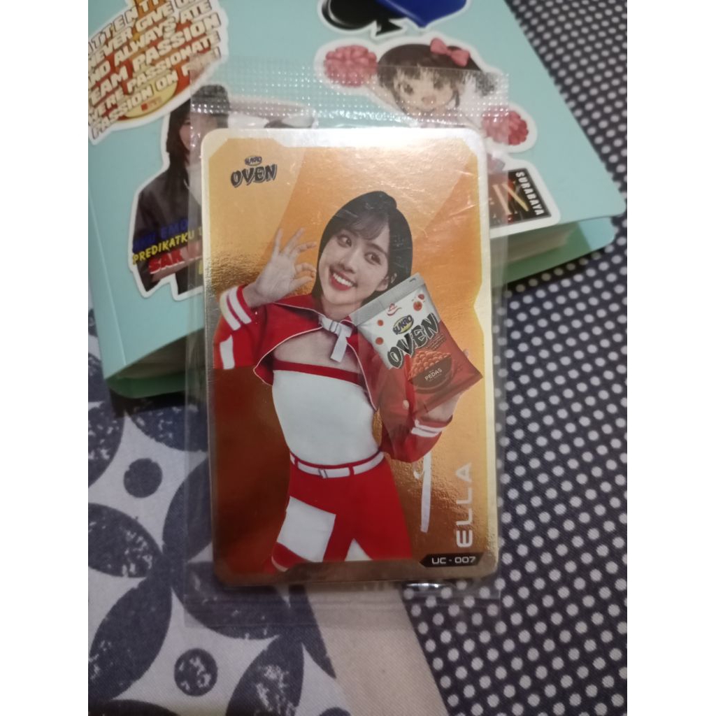 PHOTOCARD ELLA JKT48 X SUKRO OVEN