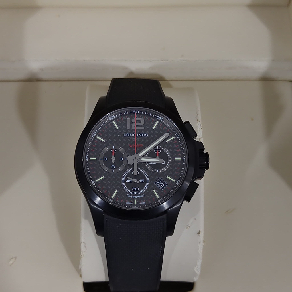[For Sale] Longines Conquest L3.717.2.66.9 Conquest V.H.P. Quartz