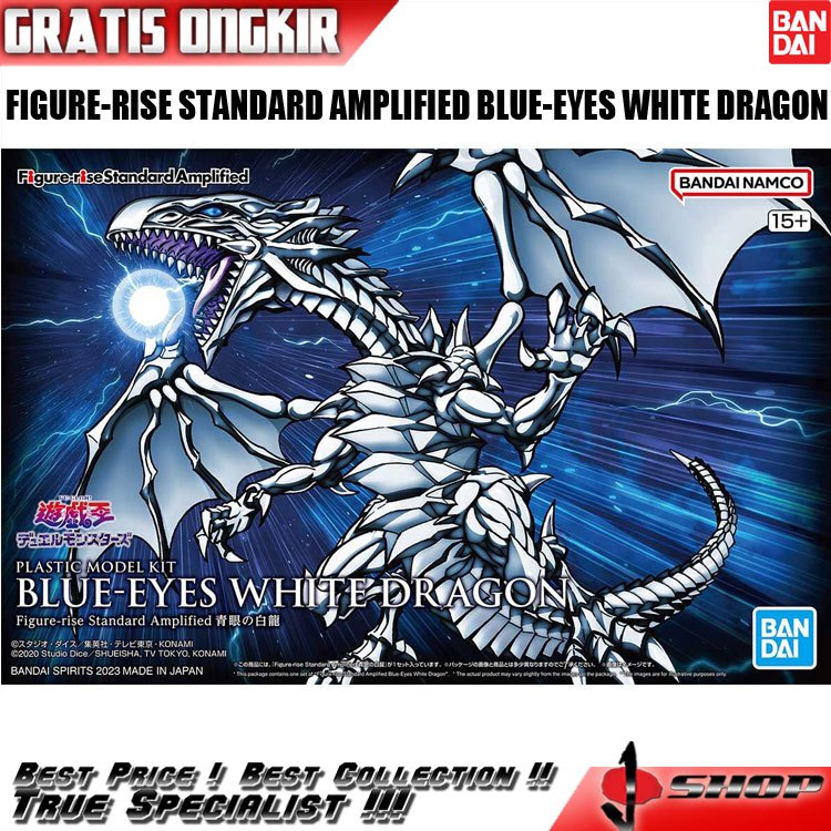 FIGURE-RISE STANDARD AMPLIFIED - BLUE EYES WHITE DRAGON