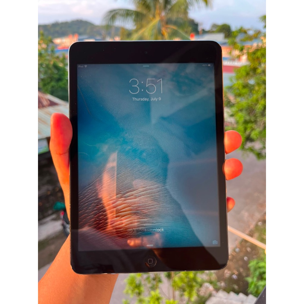Apple iPad Mini 1 32GB Wi-Fi Only Original Bekas Murah Tablet Anak Belajar iOS 9.3.5 Klasik