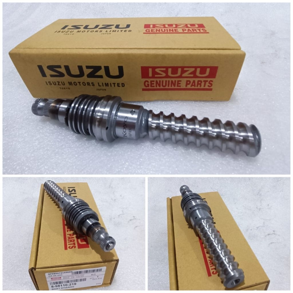 Worm Steer Isuzu NKR'71 Shaft Steering NKR'71 8-98110-219 Original