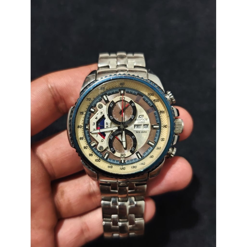 CASIO EDIFICE EF‑558 KRONOGRAF 100M