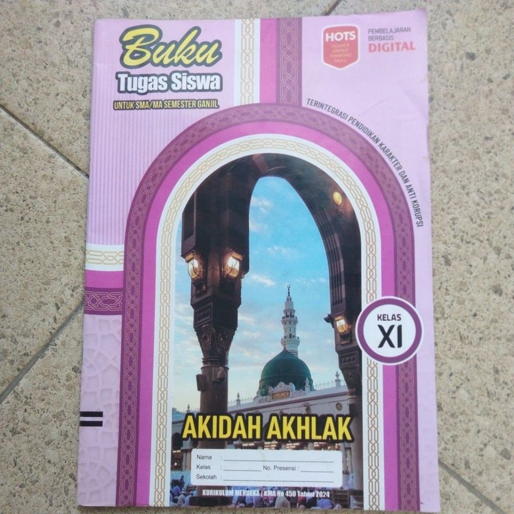 Lks akidah akhlak kelas 11