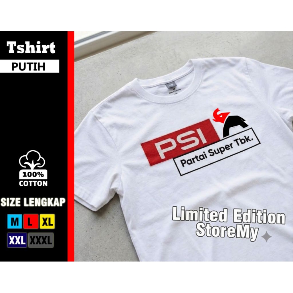 Tshirt PSI.id new limited edition original catton