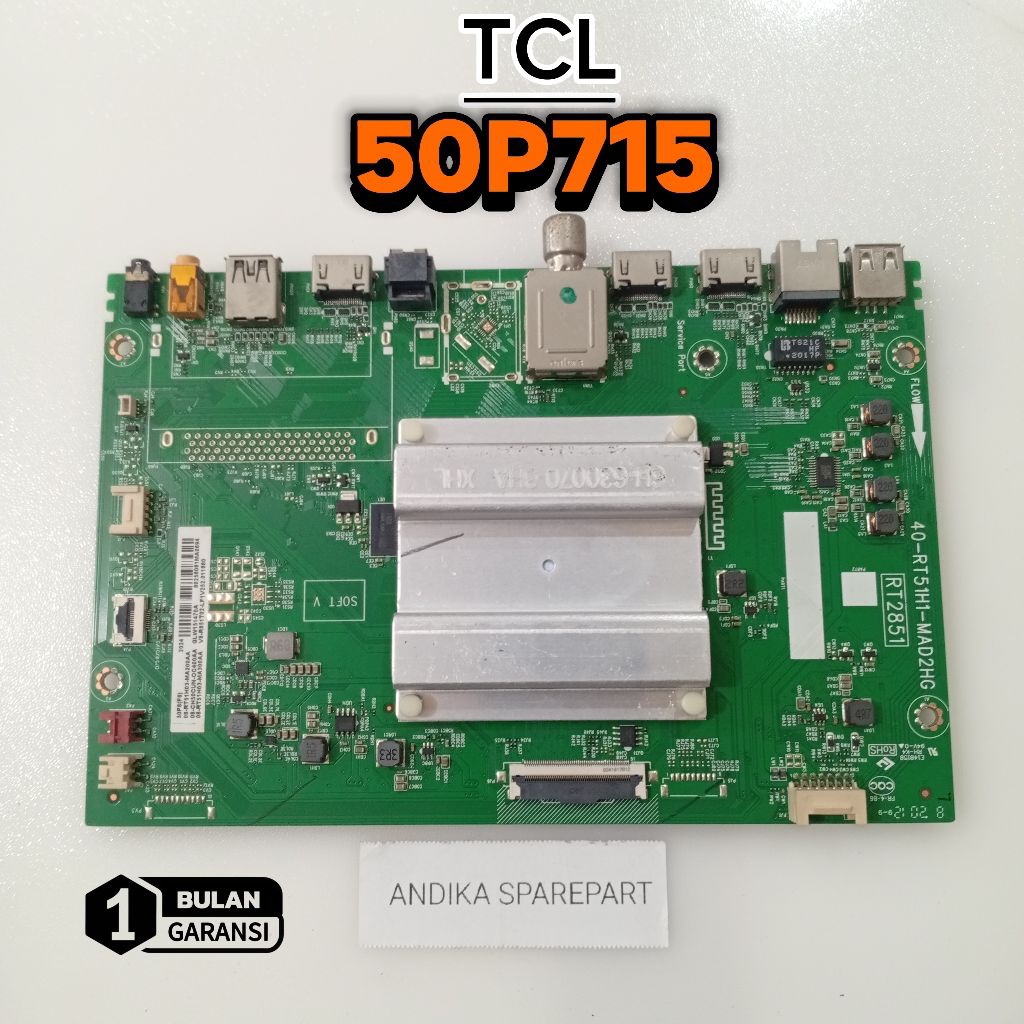 MAINBOARD TV TCL 50P715 - MB - MOTHERBOARD - MOBO - MODUL - MESIN TV TCL