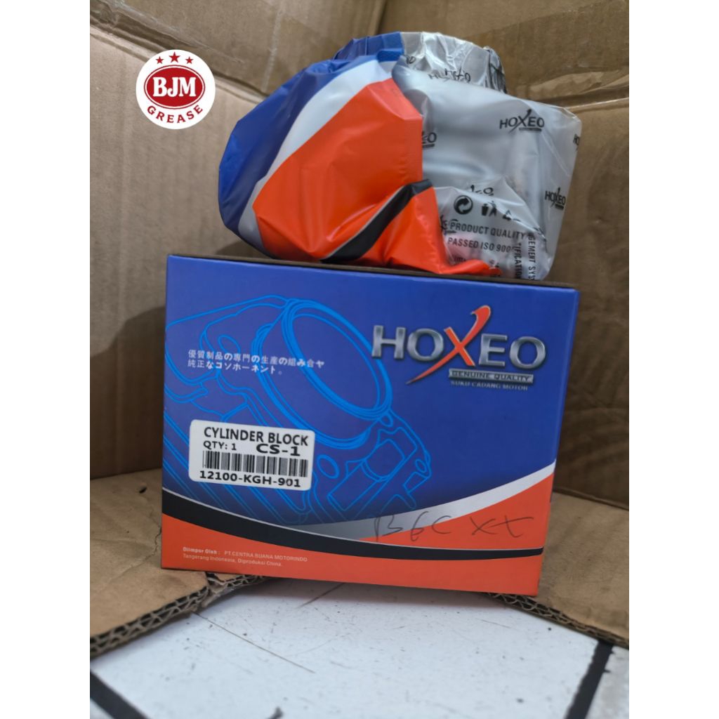Blok Seher Kit Honda CS1 Sonic 125 Old Karbu Kode 12100-KGH-901 Merk HOXEO Kualitas OEM Cylinder Bod