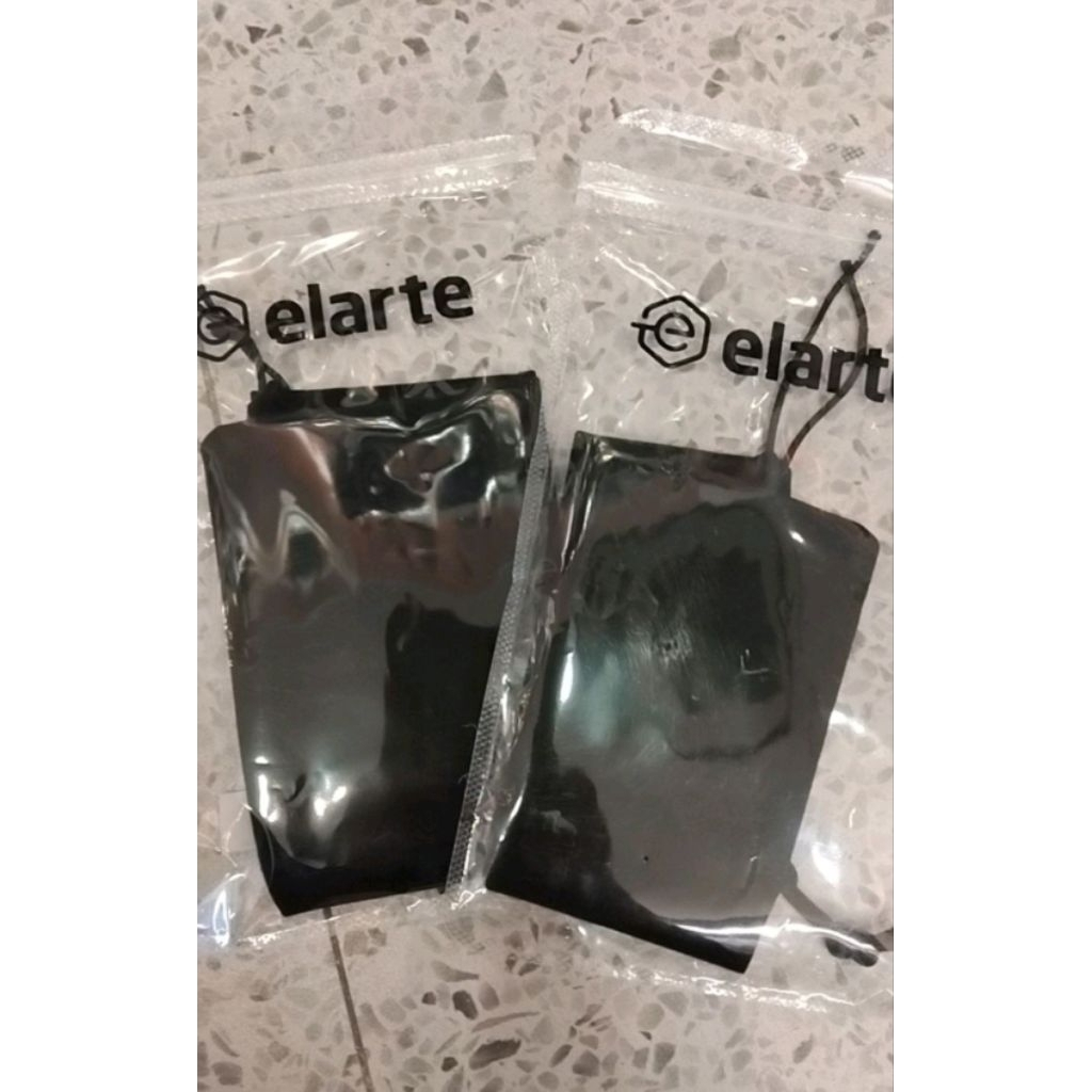 Kantong Serut Kain Polos Transparan Premium / Pouch Serbaguna