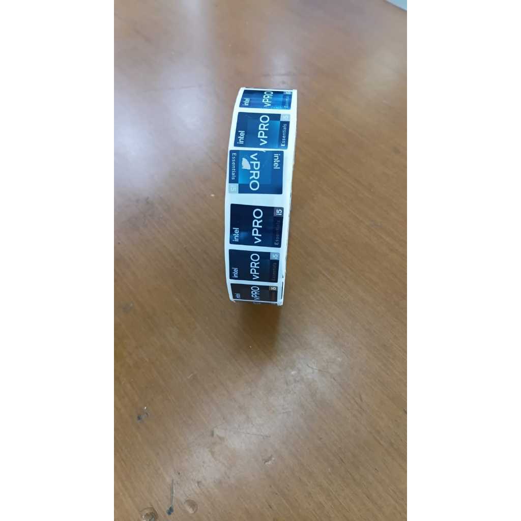 STIKER LAPTOP CORE I5 VPRO UNTUK BODY C UNIVERSAL SIAP PAKAI