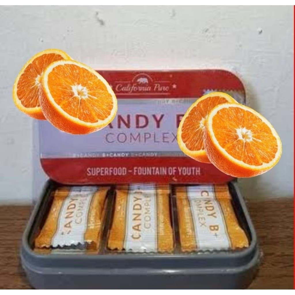 ( PROMO) candy B+ complex isi 12pcs