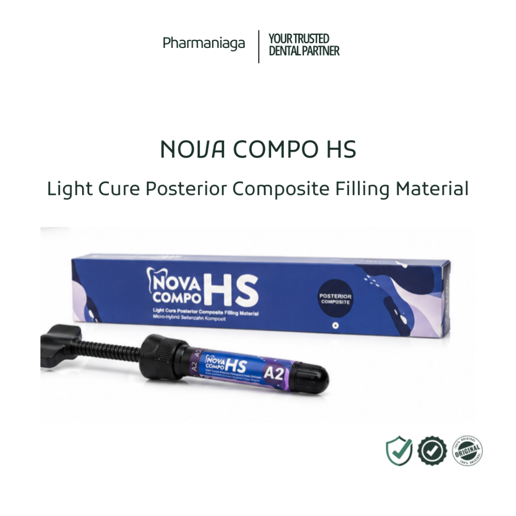 Pharmaniaga - Composite Posterior Low Shrinkage Composite / Nova Compo HS Imicryl