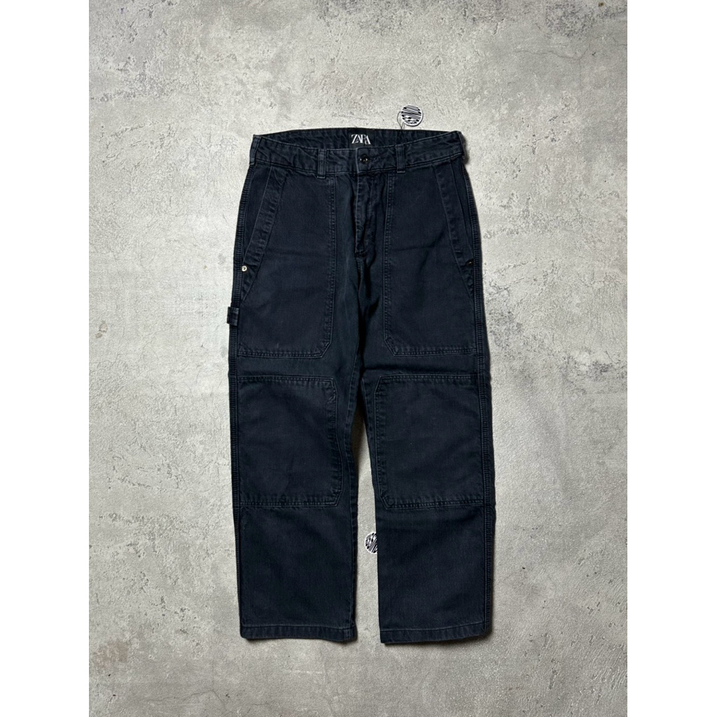 ZARA DOUBLE KNEE CARPENTER PANTS