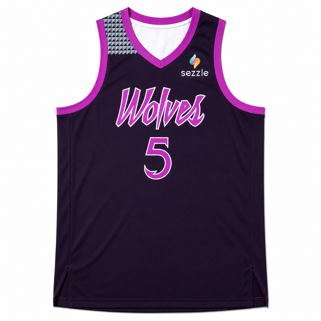 Jersey Setelan Basket WOLVES  2025