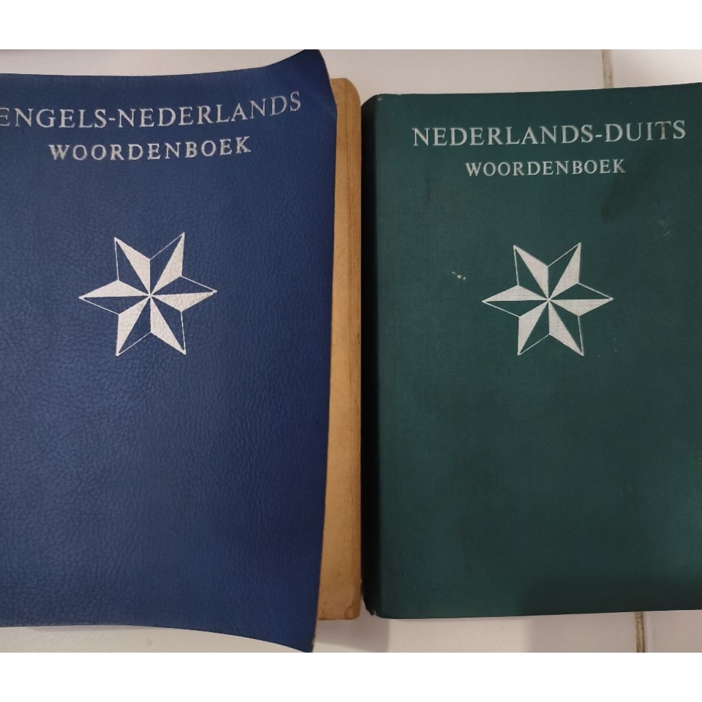 KAMUS ENGELS NEDERLANDS WOORDDNBOEK & NEDERLANDS DUITS WOORDDNBOEK BEKAS ORIGINAL