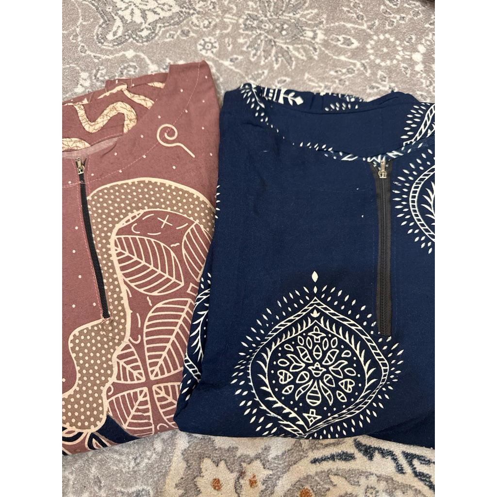 CAMELLIA BOUTIQUE 99 || BUNDLING 2 DASTER WIRU (AISYAH NAVY+NABILA MAUVE)
