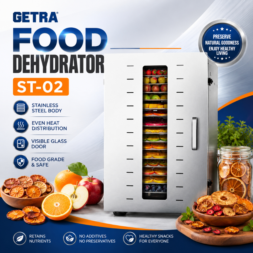 GETRA MESIN PENGERING MAKANAN / FOOD DEHYDRATOR (GETRA) ST-02