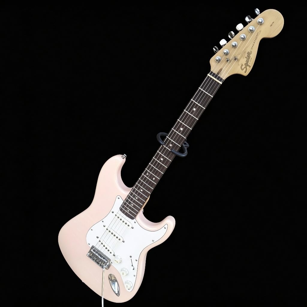 GITAR SQUIER AFFINITY STRATOCASTER SSS SHELL PINK ( SQUIER AFFINITY STRATOCASTER )