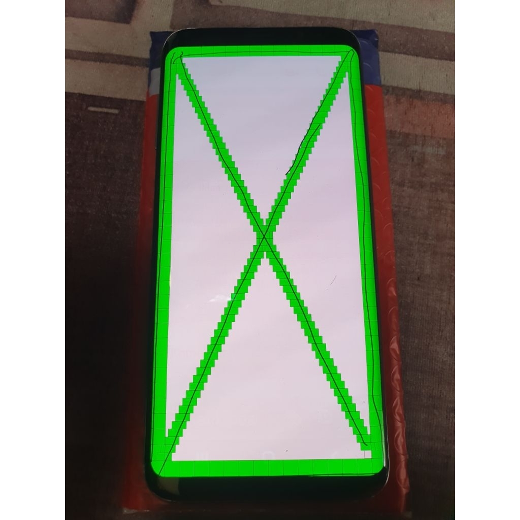 LCD samsung S8 plus original copotan mulus layak pakai