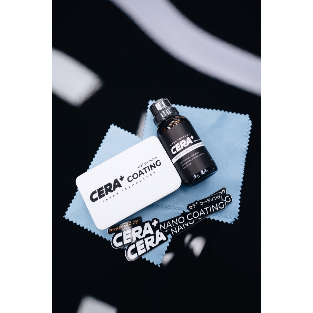 Cera+ Nano Ceramic Coating | Coating 9H | Ready | Untuk Cat Motor Doff