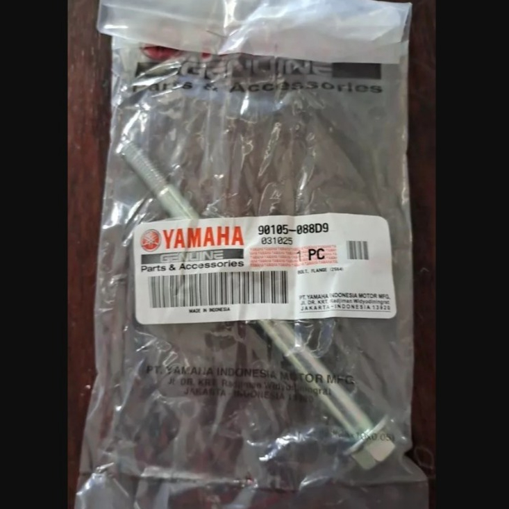 As/ Baut Pangkon Mounting, Gantungan Rangka ke Mesin Yamaha Jupiter Z Old/ Burhan/ Robot, MX 135, Ve