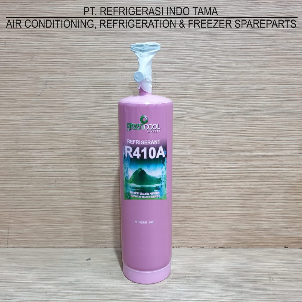 Refrigerant Greencool R410A + Kran 800g / R 410A / R 410 A / R410 A 800 gram
