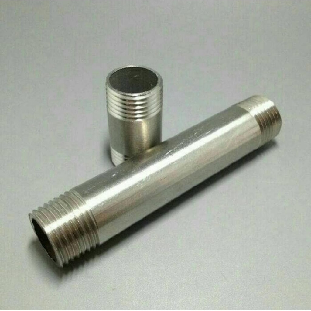 PIPA nepel Stainless SS 316 2" inch SCH40 / Pipa nepel SS316