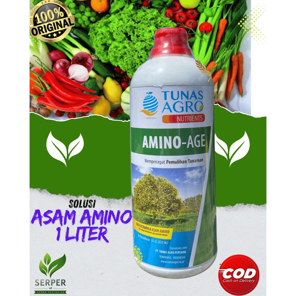 Pupuk AMINO AGE 1 Liter Asam Amino Tunas Agro