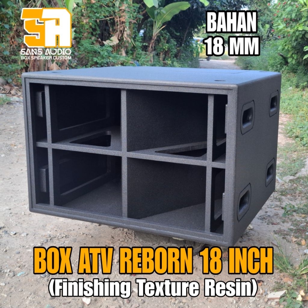 Box speaker atv reborn 18 inch finishing