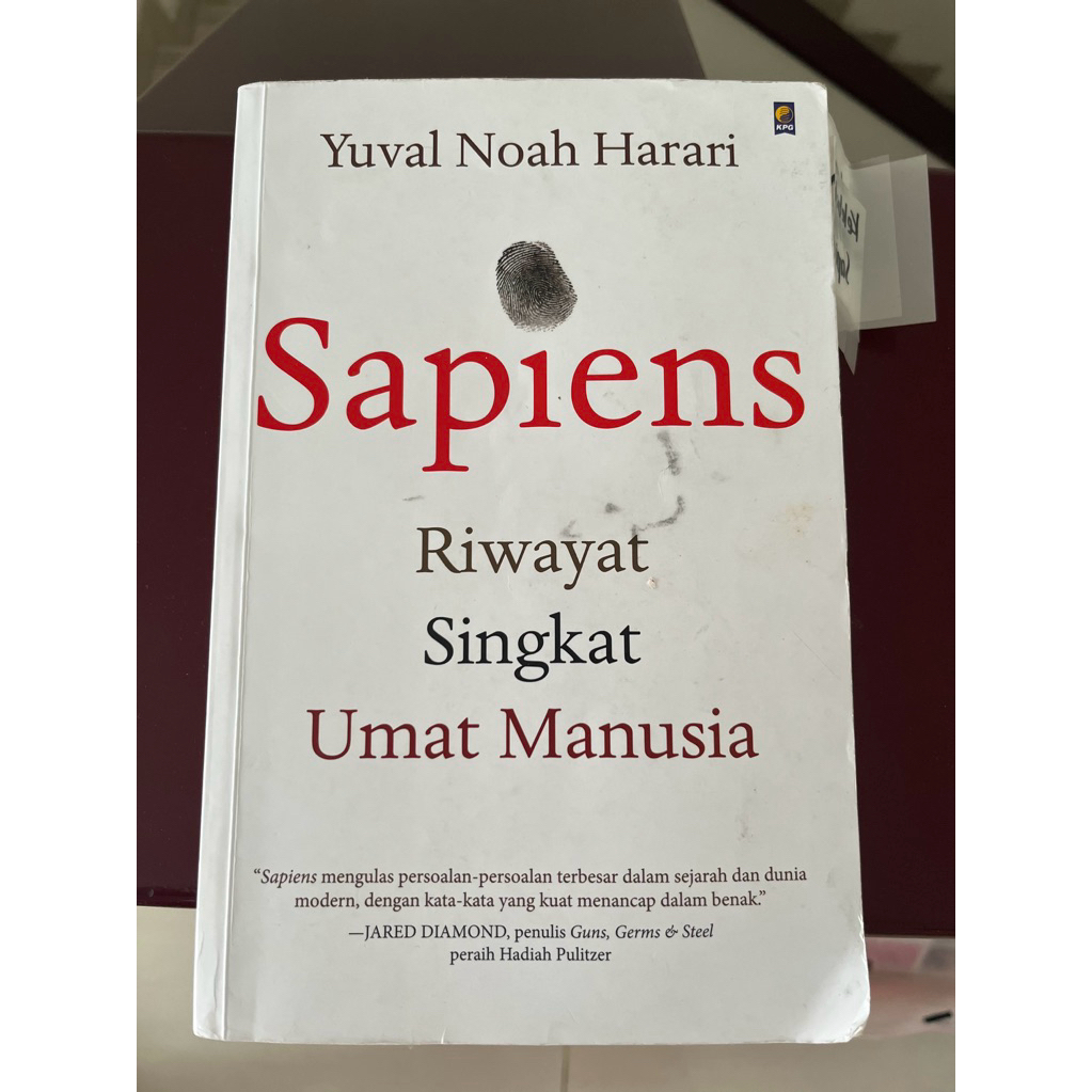 (PRELOVED) Sapiens Riwayat Singkat Umat Manusia Yuval Noah Harari