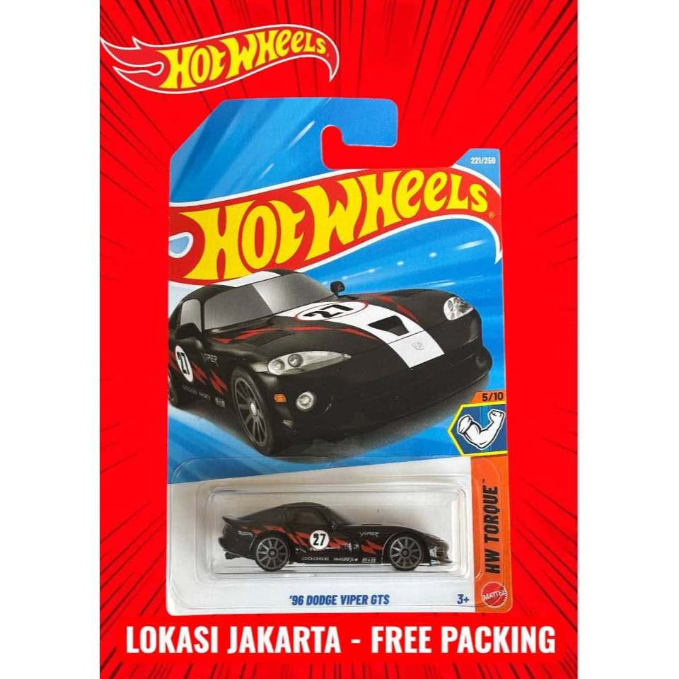 Hot Wheels 96 Dodge Viper GTS Hitam Lot L 2026
