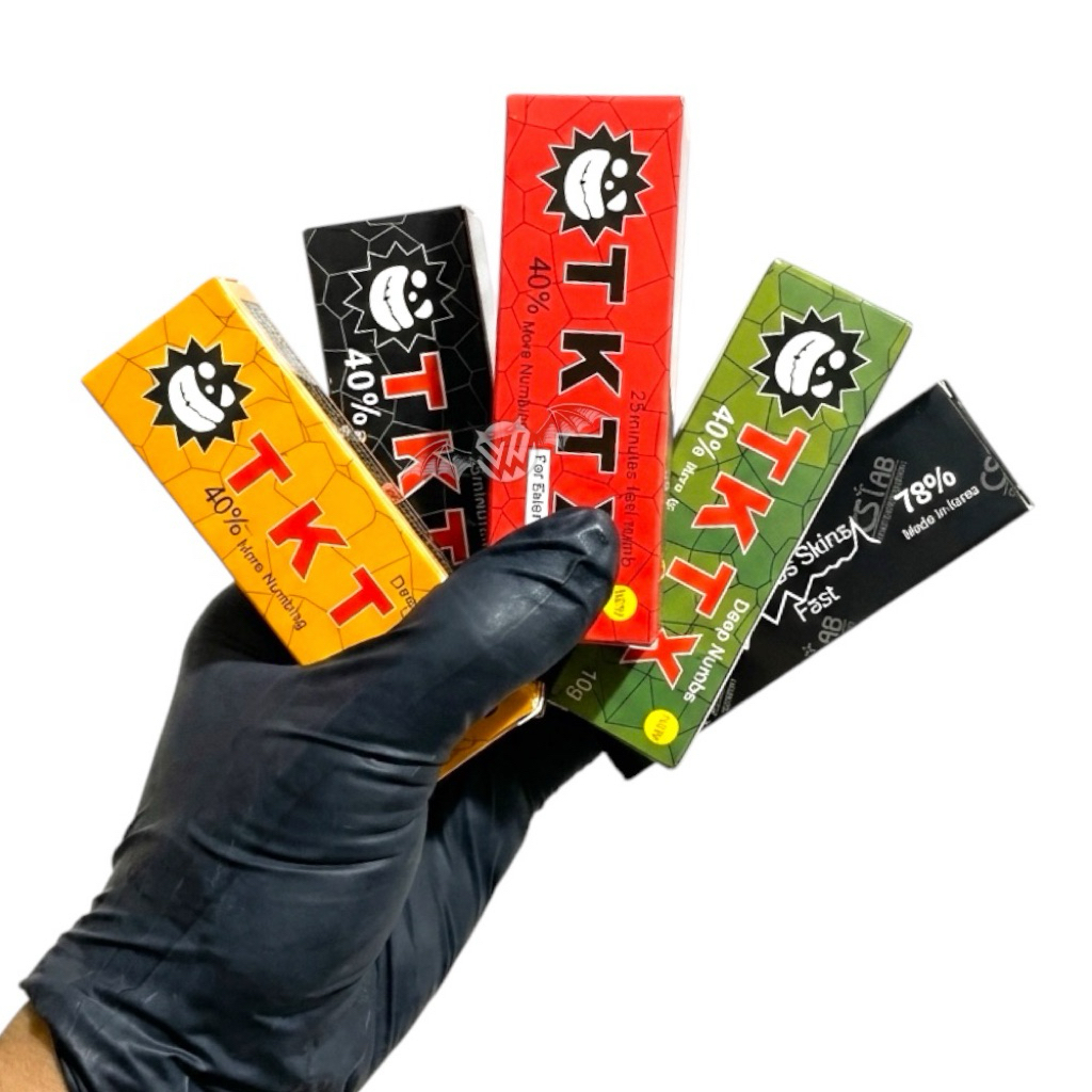 TKTX Original An3stesi Cream Tattoo Black Red Green Gold CS LAB J-PRO Numbing Cream Tattoo