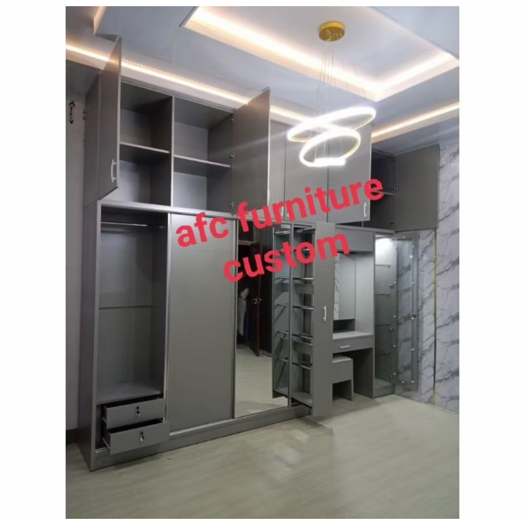 lemari baju custom ukuran T300xP300xL50