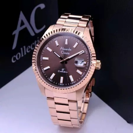ORIGINAL Jam Tangan Pria Alexandre Christie AC 5007 / AC5007 Garansi 1 Tahun
