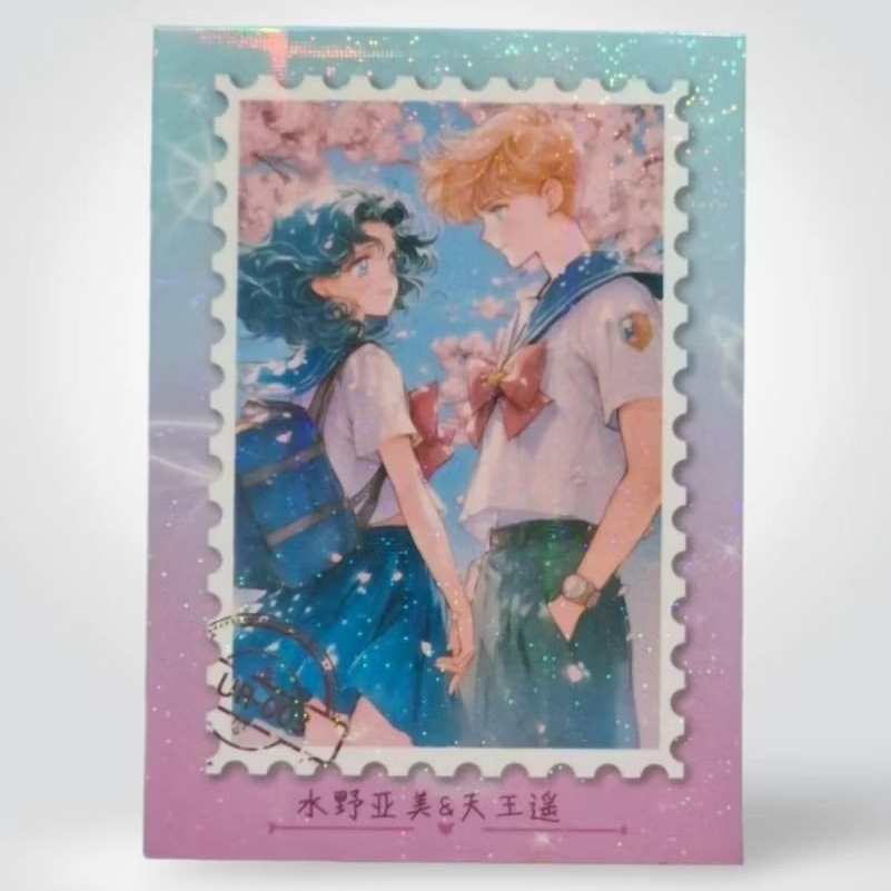 Kartu CCG Sailor Moon Sailor Neptune & Sailor Uranus UR 003