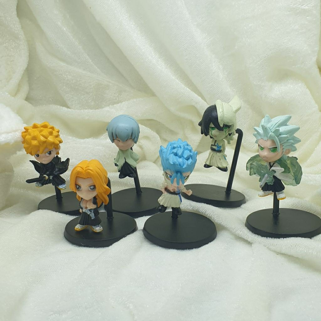 ORI BLEACH CHIBI STYLE MINI FIGURE SET PAJANGAN MINI
