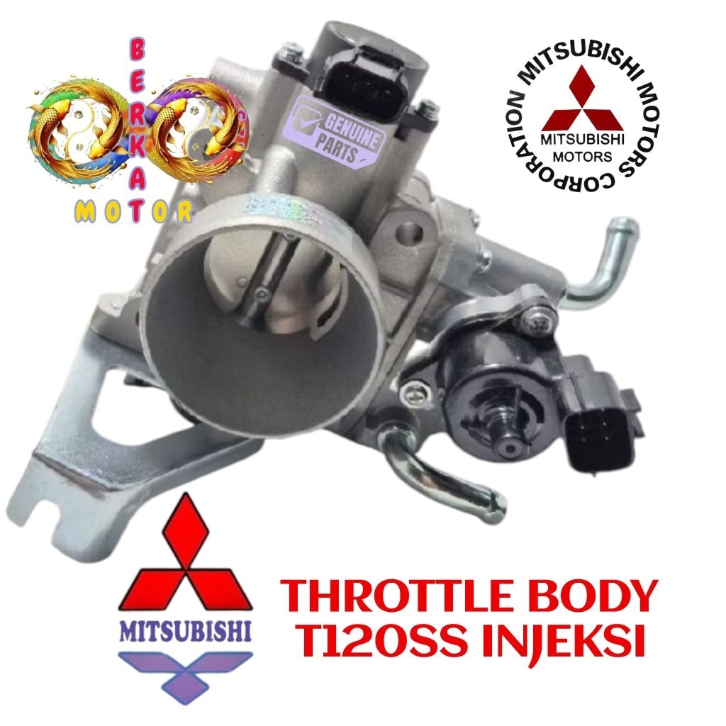 TROTOL BODY THROTTLE BODY TPS IDLE UP MITSUBISHI T120SS INJEKSI T120 SS INJECTION