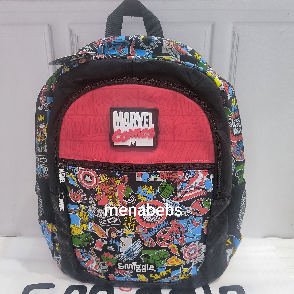 Smiggle Backpack Classic Marvel ori store