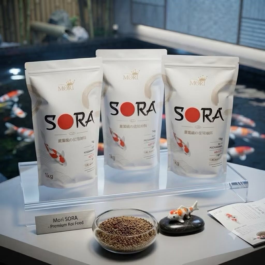 mori sora color performance pelet ikan kwalitas tinggi