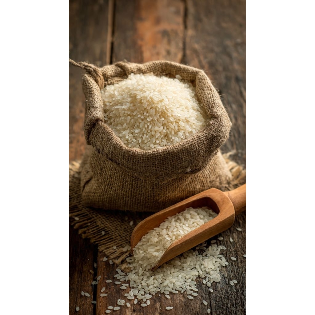 Beras Putih Solok,Bareh Solok Anak Daro, 1Kg