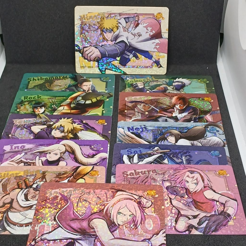 Kumpulan Kartu Koleksi Hit Kecil Card Master Naruto SR