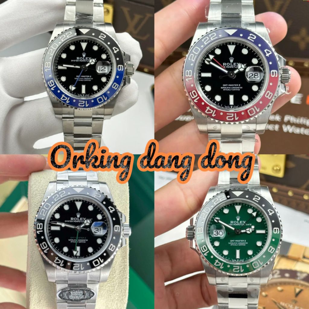GMT Master 2 Batman / GMT Master 2 Pepsi / GMT Master 2 Sprite / GMT Master 2 Bruce Wayne Oyster Bra