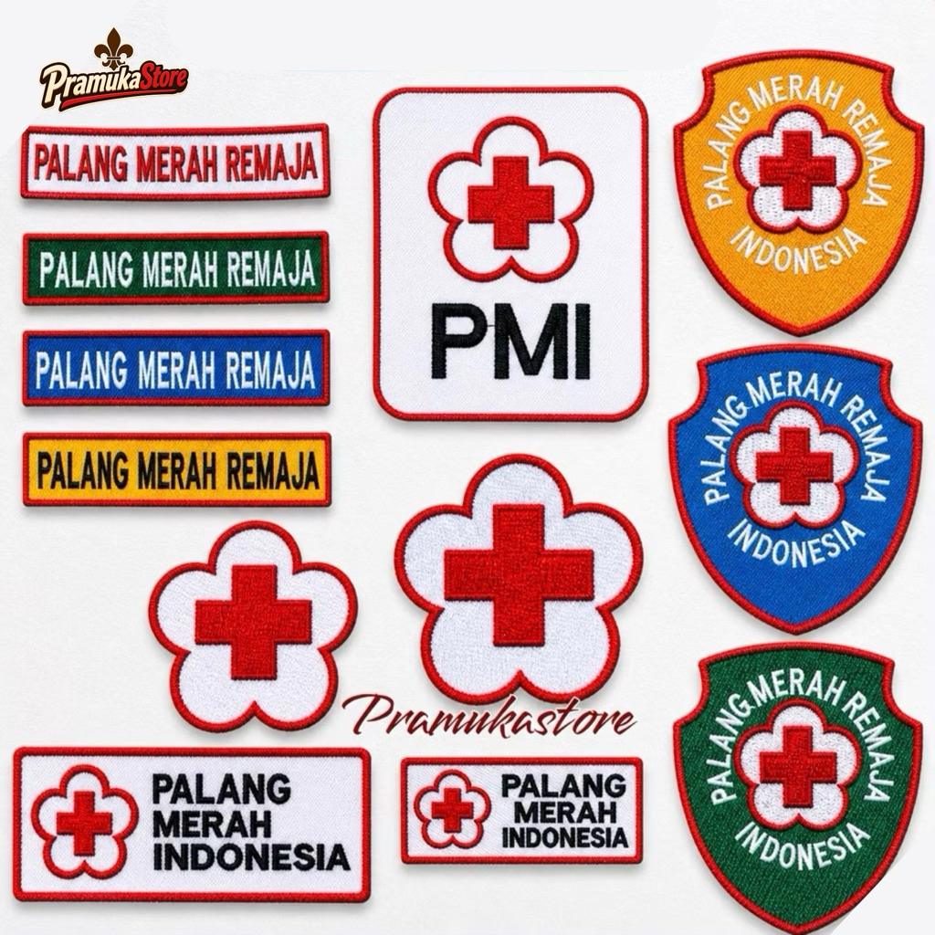 Paket Bet PMI 1 Set variasi paling Lengkap | Bet Pmi bordir | Bet Pmr bordir