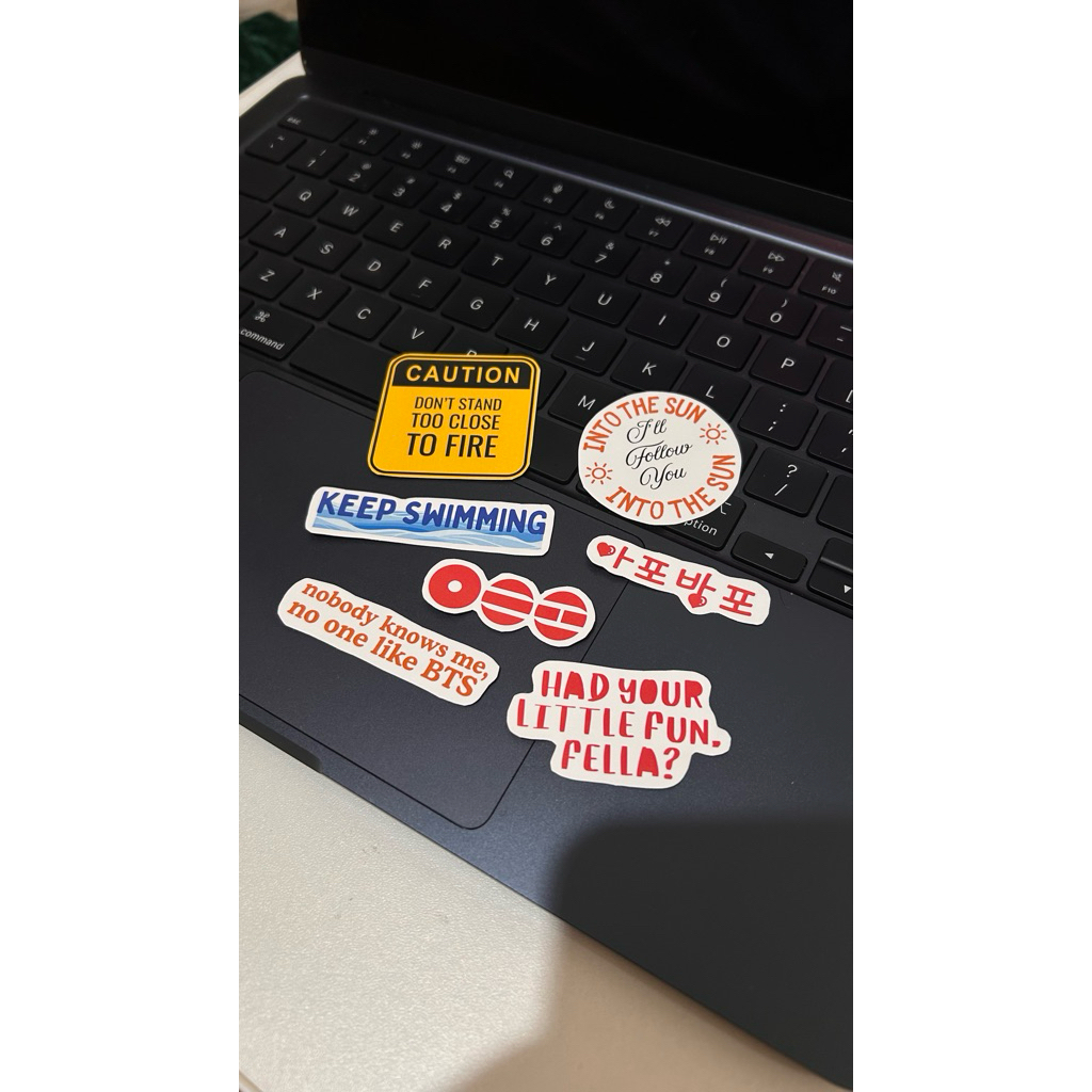 Sticker BTS | Freebies BTS | Stiker Kpop | Stiker Anti Air | Stiker Laptop