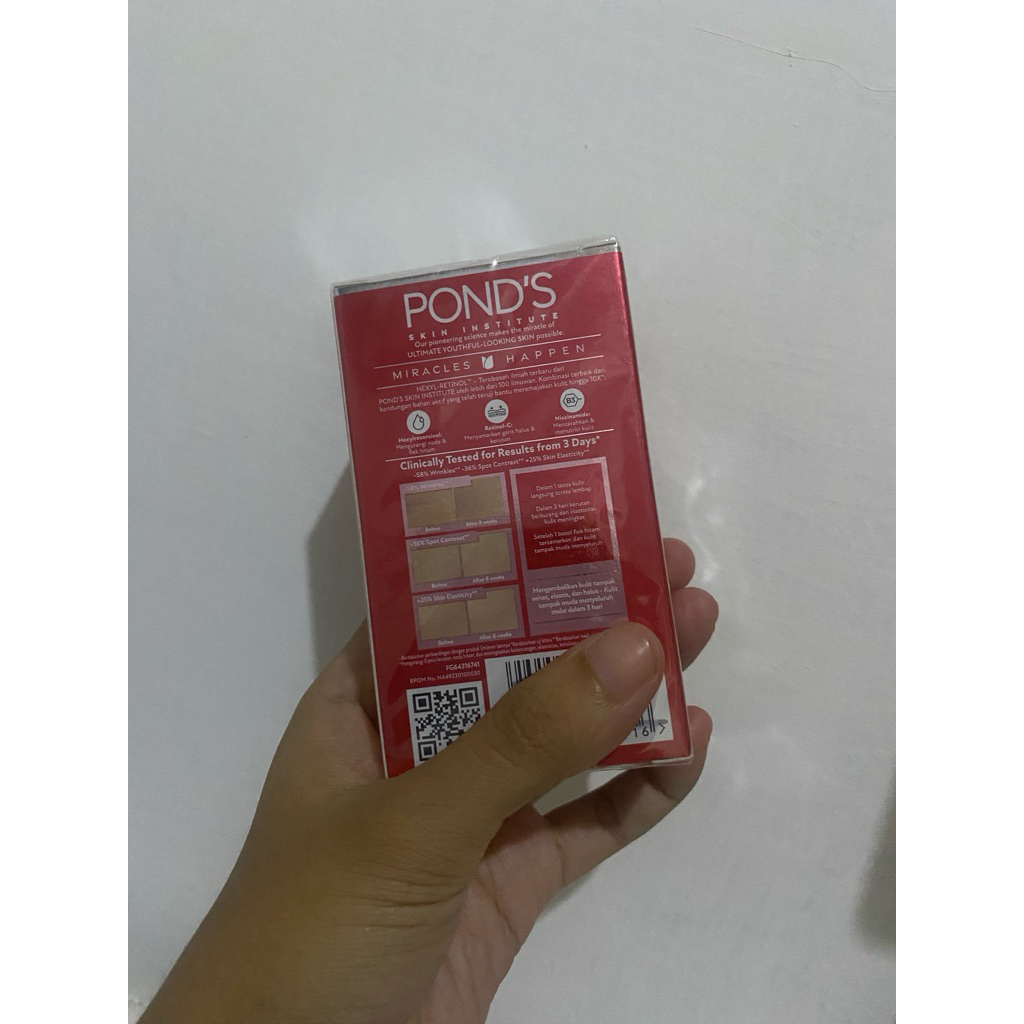 ponds serum haxyl 50x retinol