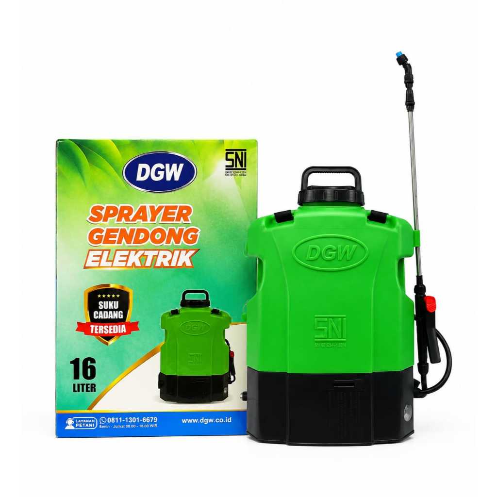 Sprayer Elektrik DGW 16 Liter | Semprotan Gendong Elektrik