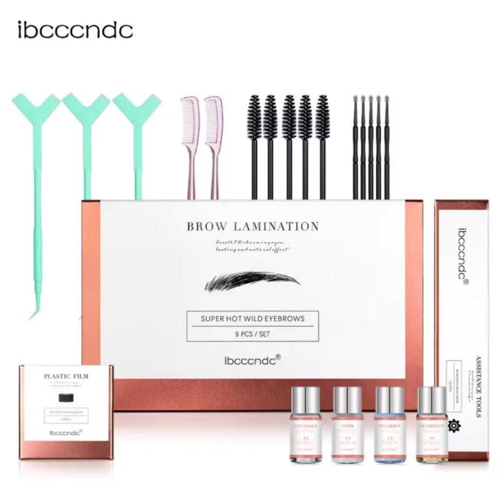Brow Bomber Kit Pelentik Alis Set - Tint Brow Lamination - Laminasi Alis