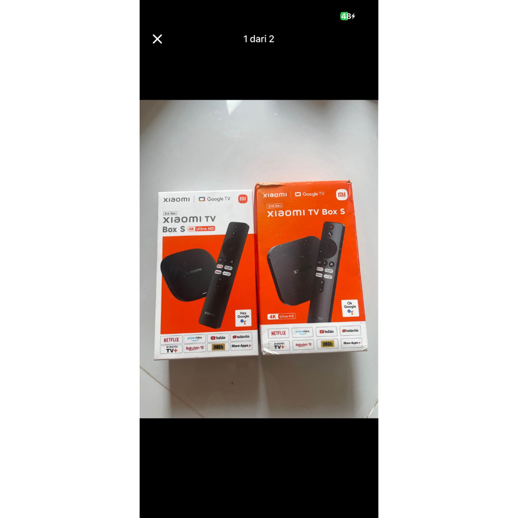 Xiaomi tv box s google tv