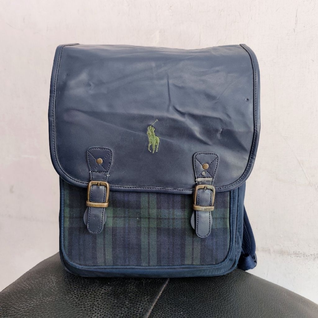 Polo RL Backpack / Ransel Sekolah Polo RL Navy