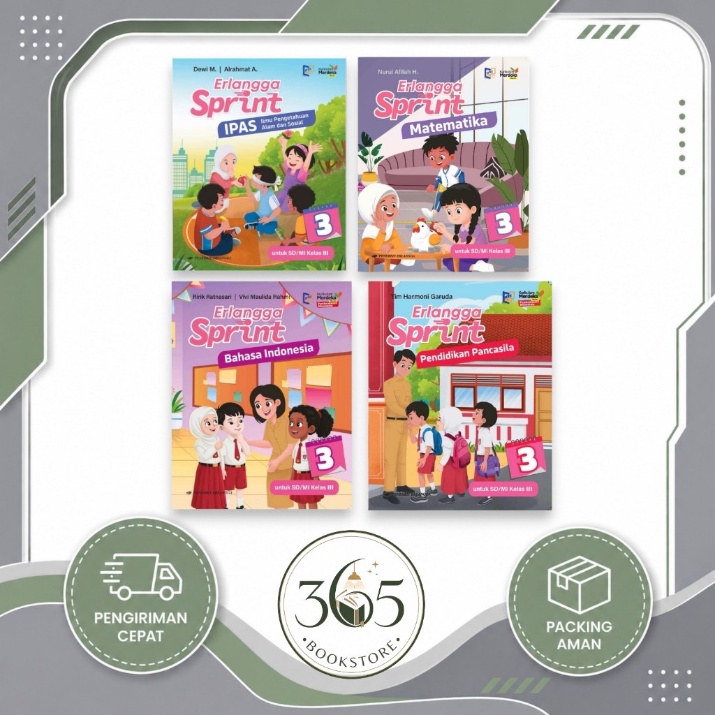 BUKU SPRINT IPAS REVISI - BUKU SPRINT MATEMATIKA REVISI - BUKU SPRINT PENDIDIKAN PANCASILA PEMBELAJA