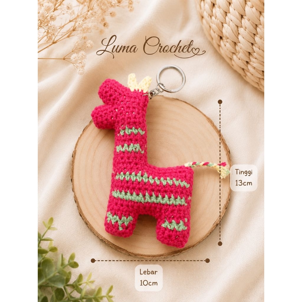 Luma Charm - Warak Ngendog Keychain by Luma Crochet - Gantungan Kunci Khas Semarang
